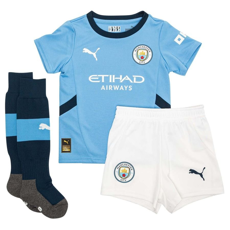 Camisola Manchester City Criança 1º Equipamento 2024-25