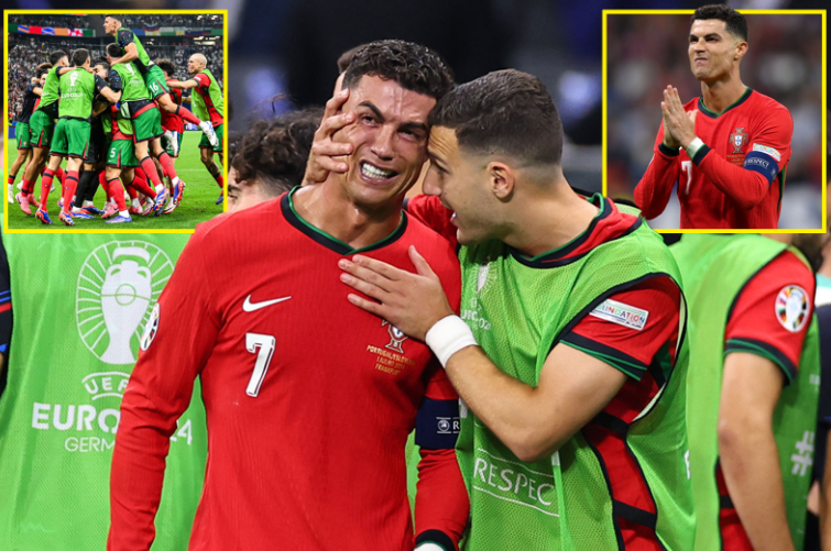 Read more about the article Ronaldo chorou após falhar um penálti, mas ainda levou a equipa às quartas de final