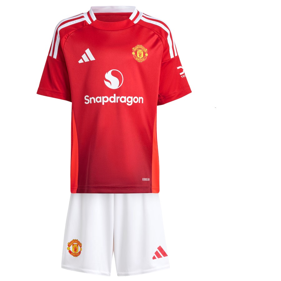 Camisola Manchester United Criança 1º Equipamento 24/25