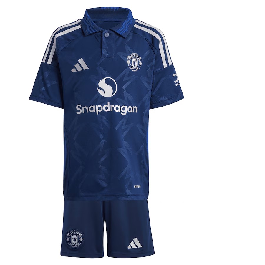 Camisola Manchester United Criança 2º Equipamento 24/25