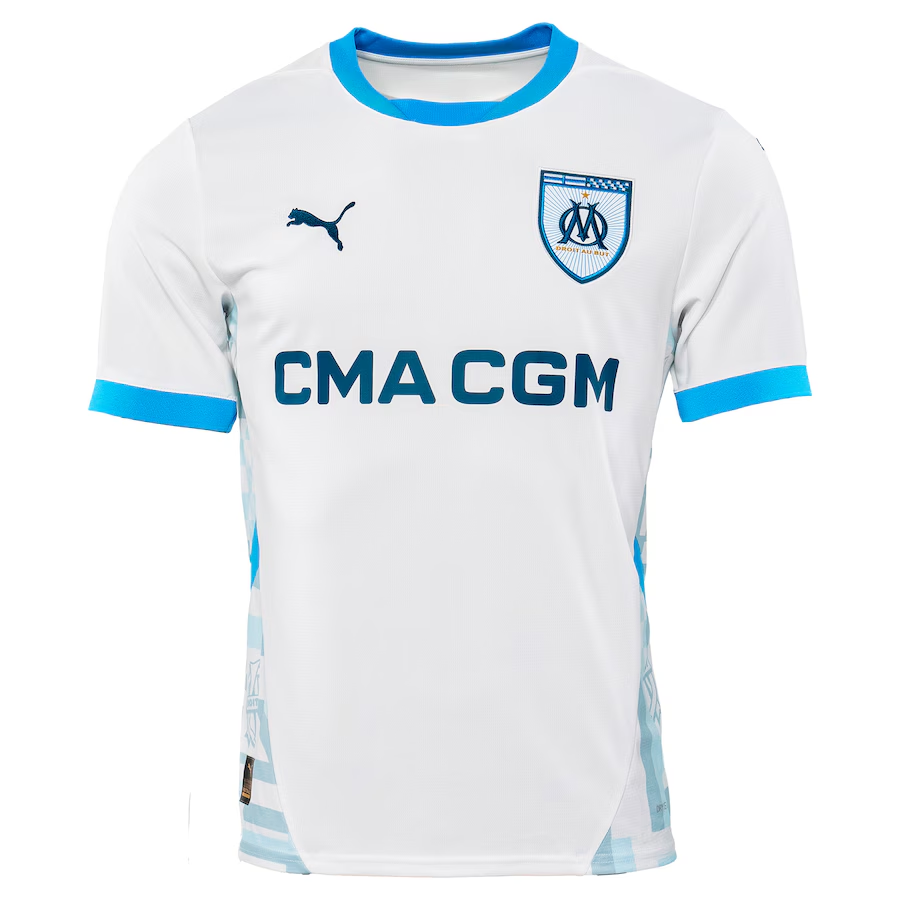 Camisola Olympique de Marseille 1º Equipamento 2024-25